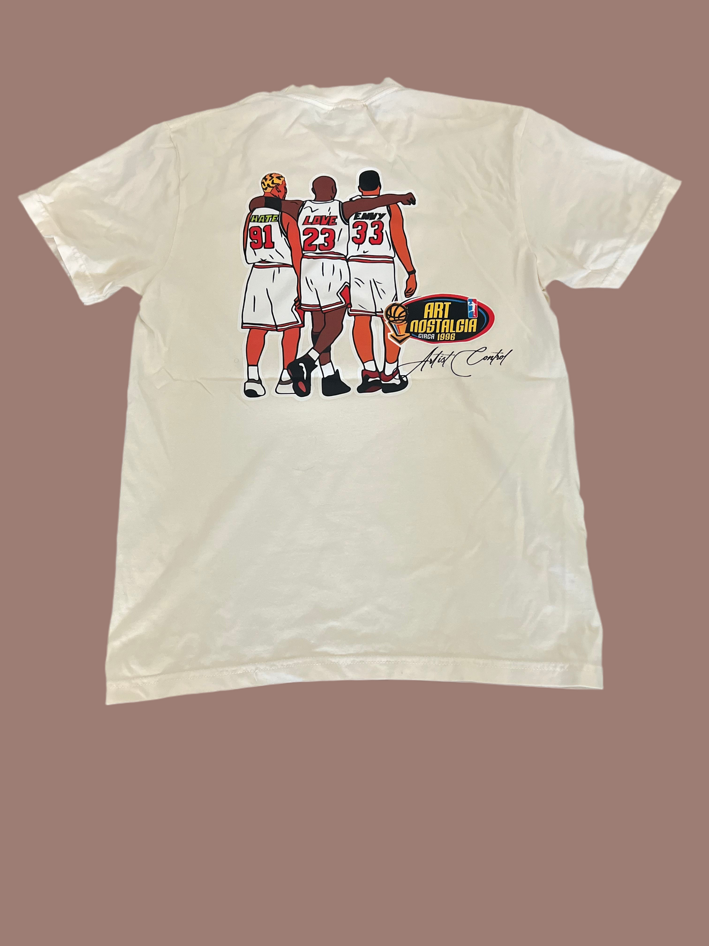 Artist Control Art & Sports Nostalgia Tee Ivory Colorway